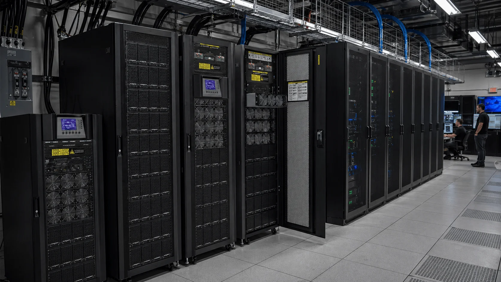Modular online UPS system for critical data center power protection